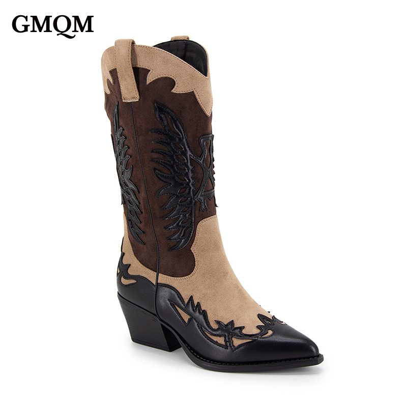 Embroidery Designer - GMQM 2025 Women's Mid Calf Boot