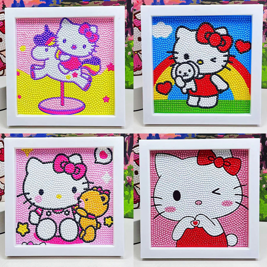 Embroidery Art - Keeppley&Sanrio Hello Kitty Crystal Diamond Decorative