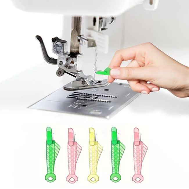 Embroidery Converter - 5pcs Random Colors, Fish Type Sewing