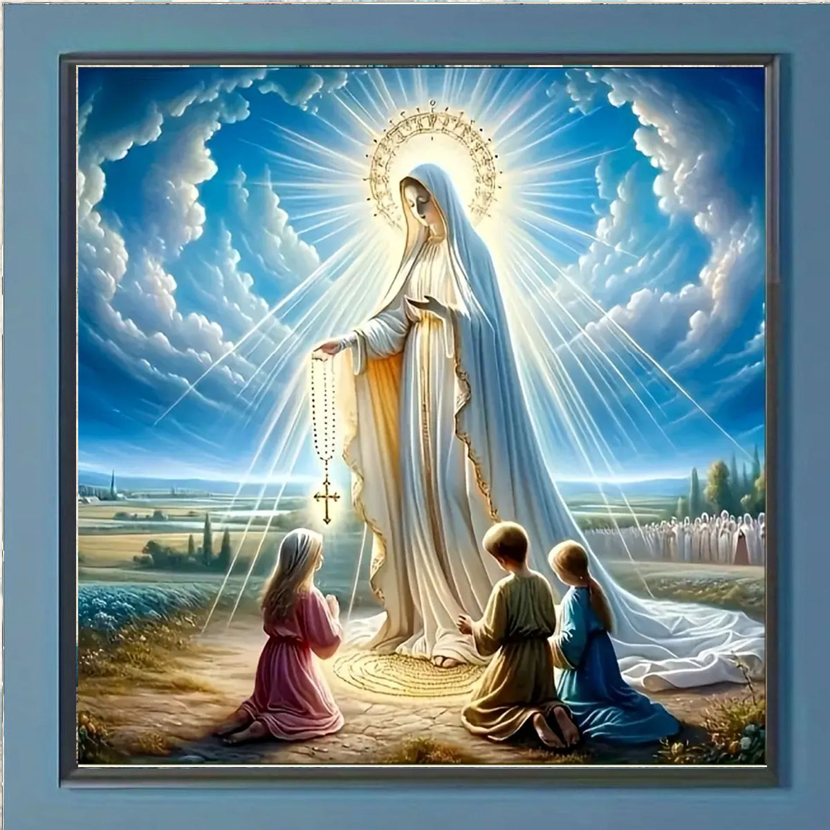 Embroidery Ideas - 5D Diamond Painting Set, Colorful Circular