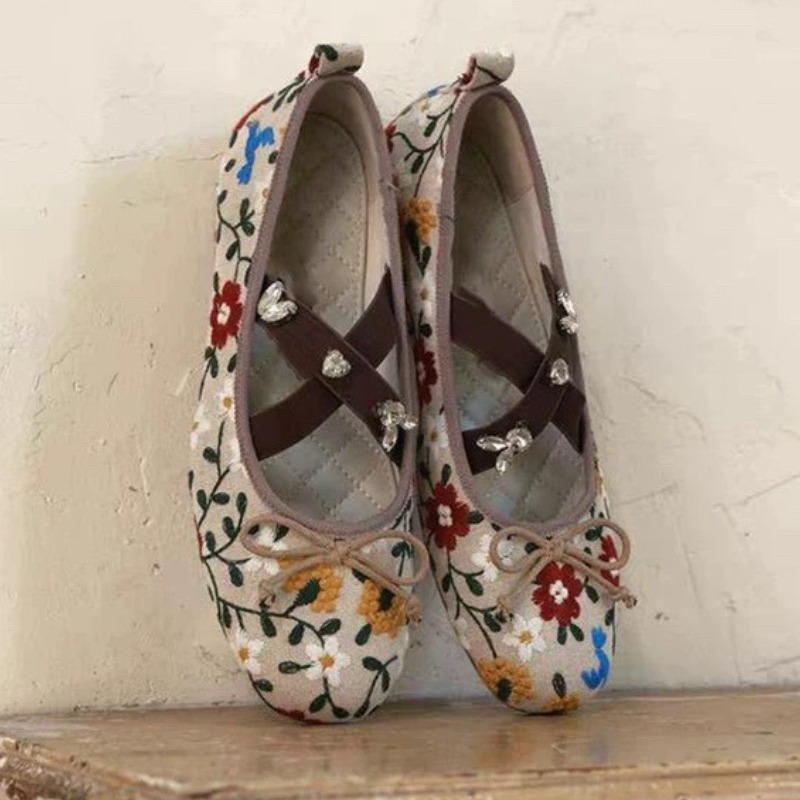 Embroidery Flower Ballet Flats – Embroidery Designer Bewertung und Preis