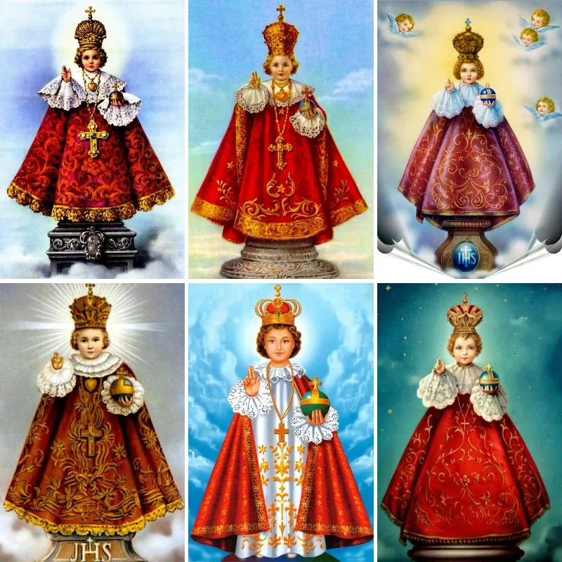 Infant Jesus of Prague Diamond – Embroidery Jesus Bewertung und Preis