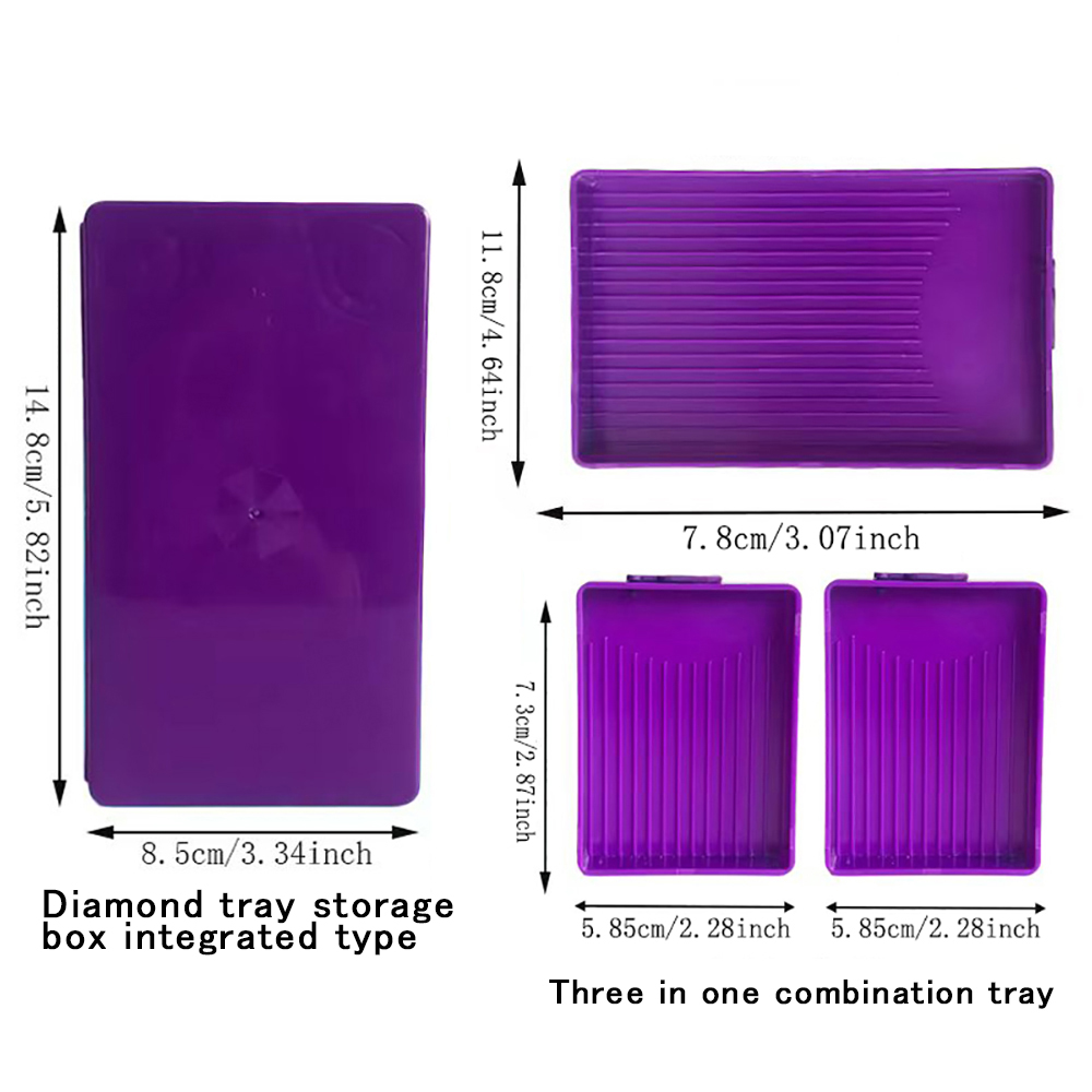 Diamond Painting Tray with Lid – Embroidery Kit Starter Bewertung und Preis