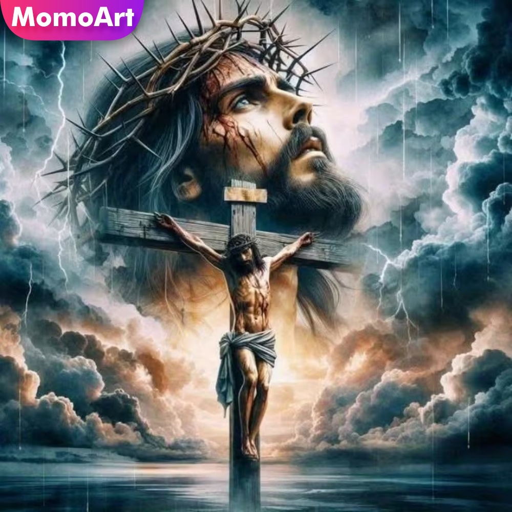 Momoart Diamond Painting Man P – Embroidery Jesus Bewertung und Preis