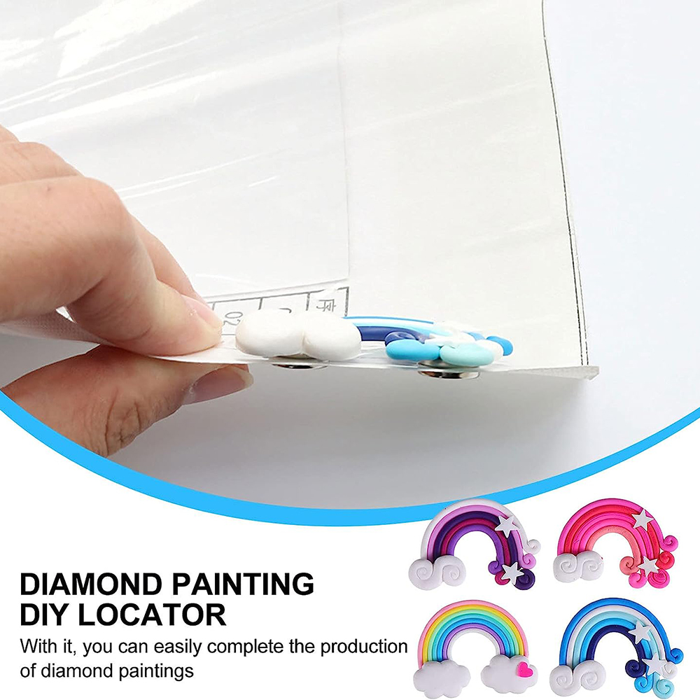 1PC Cute Rainbow Shape Diamond – Embroidery Art Bewertung und Preis
