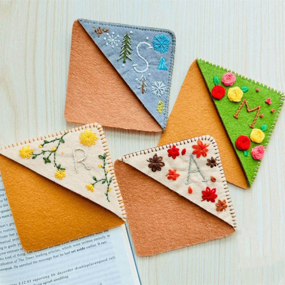 Felt Hand Embroidered Corner B – Embroidery Meaning Bewertung und Preis