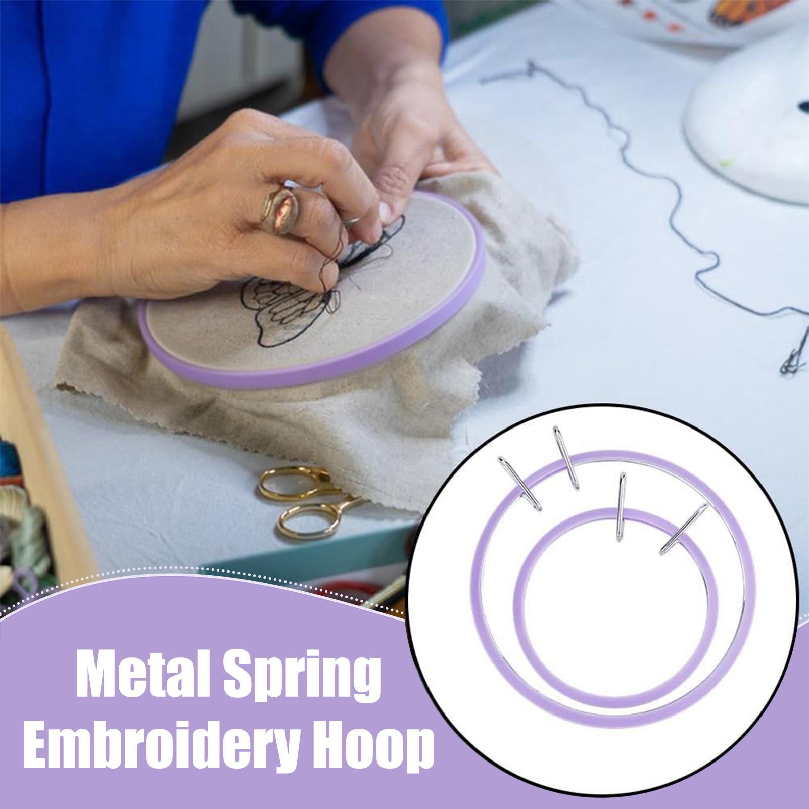 Hoop For Cross Stitching Metal – Embroidery Art Bewertung und Preis