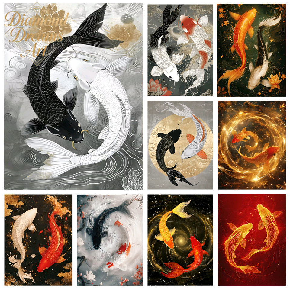 Frameless,5D DIY Diamond Paint – Embroidery Fish Bewertung und Preis