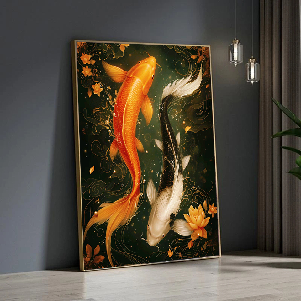Frameless,5D DIY Diamond Paint – Embroidery Fish Bewertung und Preis