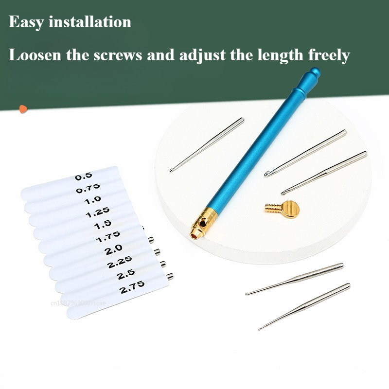 11Pcs/Set Interchangeable Croc – Embroidery Needles Bewertung und Preis