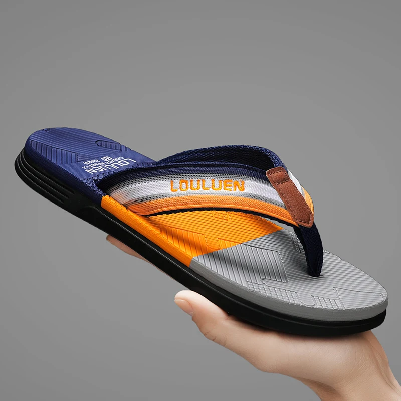 2026 Summer Men Flip Flops Sum – Embroidery Garments Bewertung und Preis