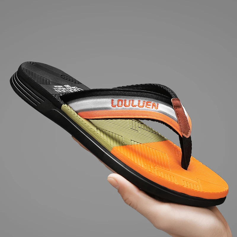 2026 Summer Men Flip Flops Sum – Embroidery Garments Bewertung und Preis