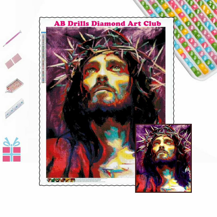 Jesus Christ Christian 5D DIY  – Embroidery Jesus Bewertung und Preis