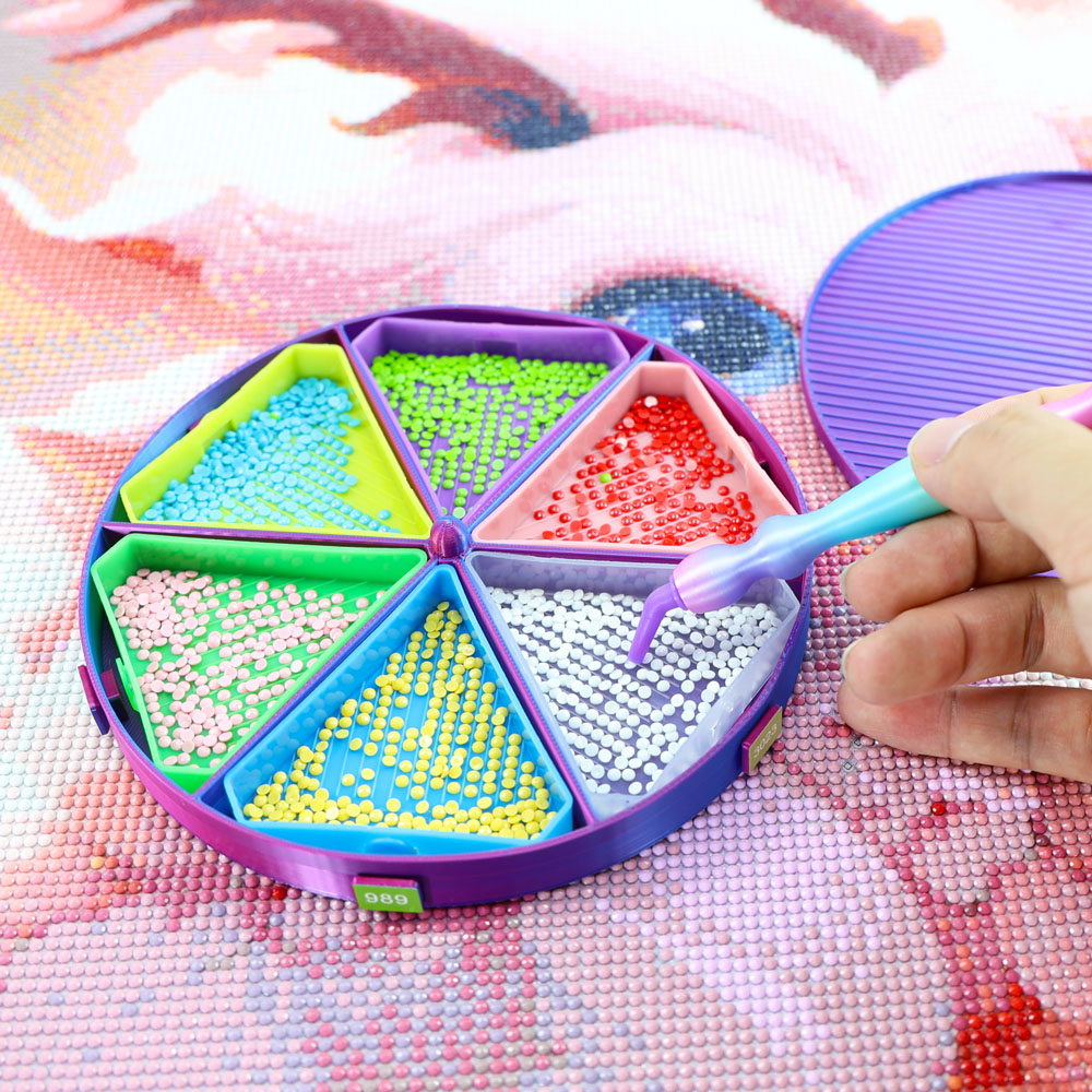 Rotation Beads Tray Organizer  – Embroidery Kit Starter Bewertung und Preis
