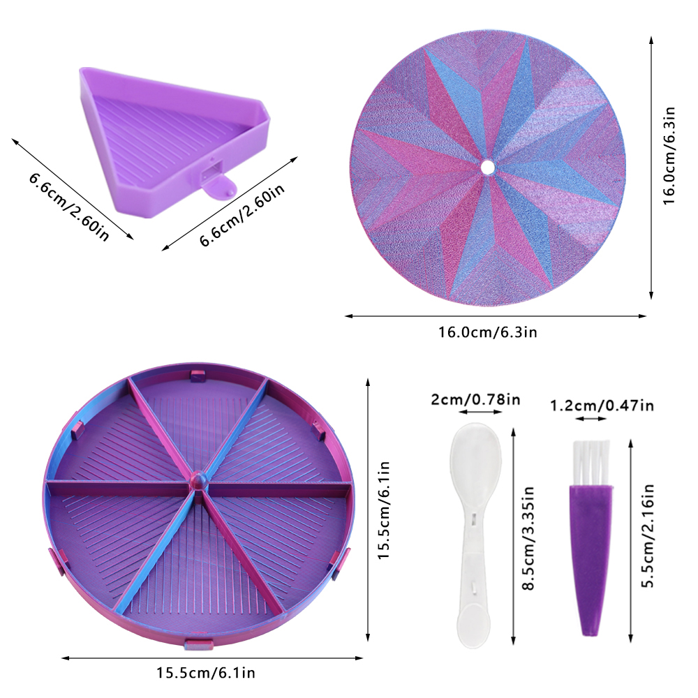 Rotation Beads Tray Organizer  – Embroidery Kit Starter Bewertung und Preis
