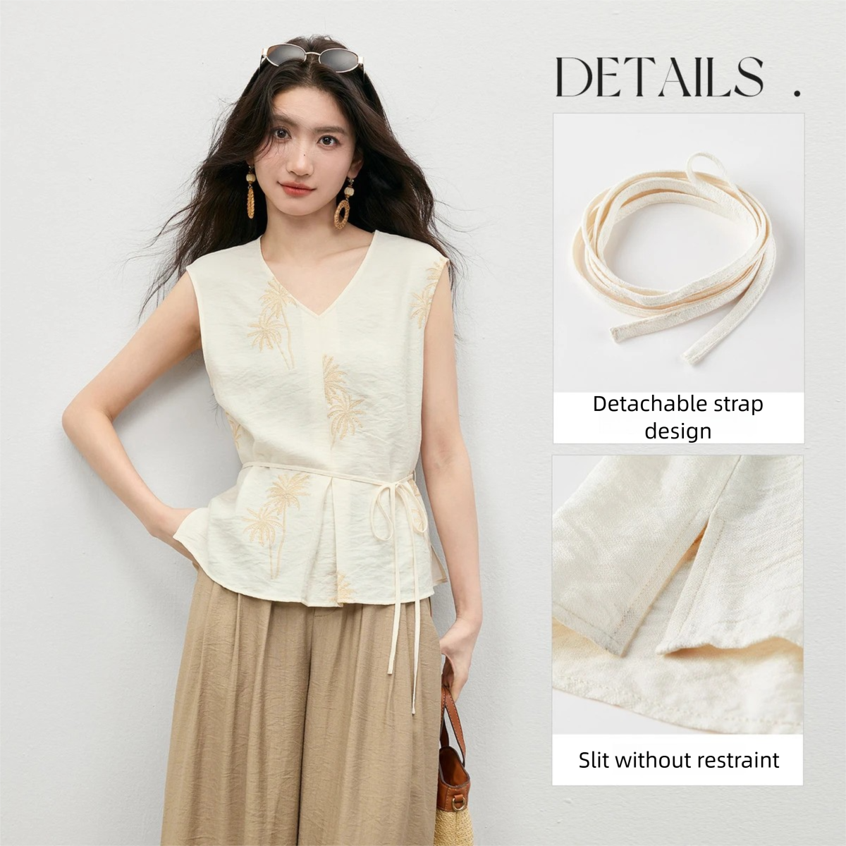 SENTUBILA Women's Sleeveless C – Embroidery Removal Bewertung und Preis