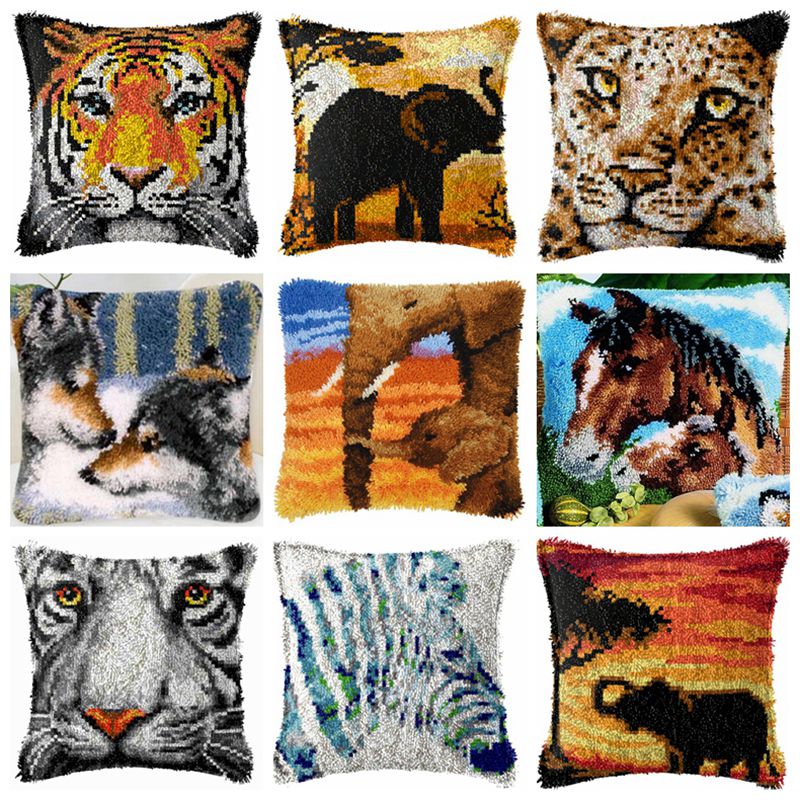 Latch Hook Kit Pillow Embroide – Embroidery Meaning Bewertung und Preis