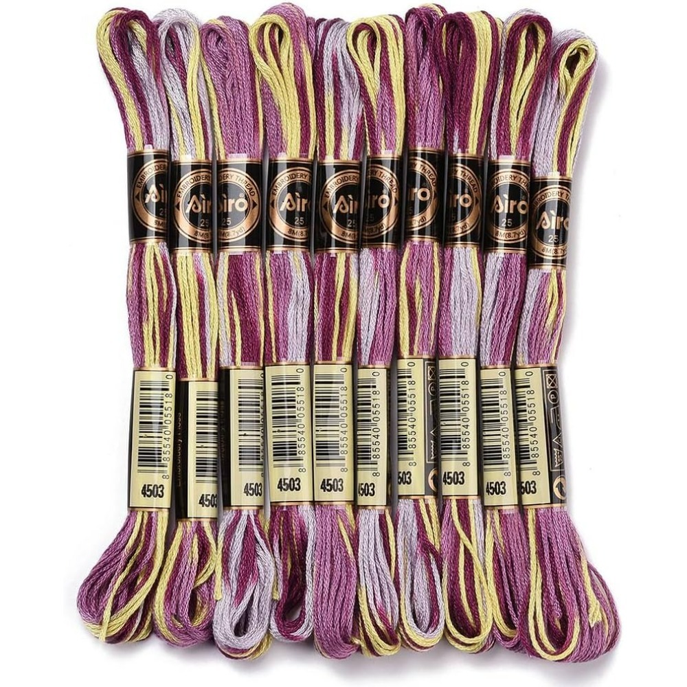 6 Strands Purple Variegated Em – Embroidery Kit Bewertung und Preis