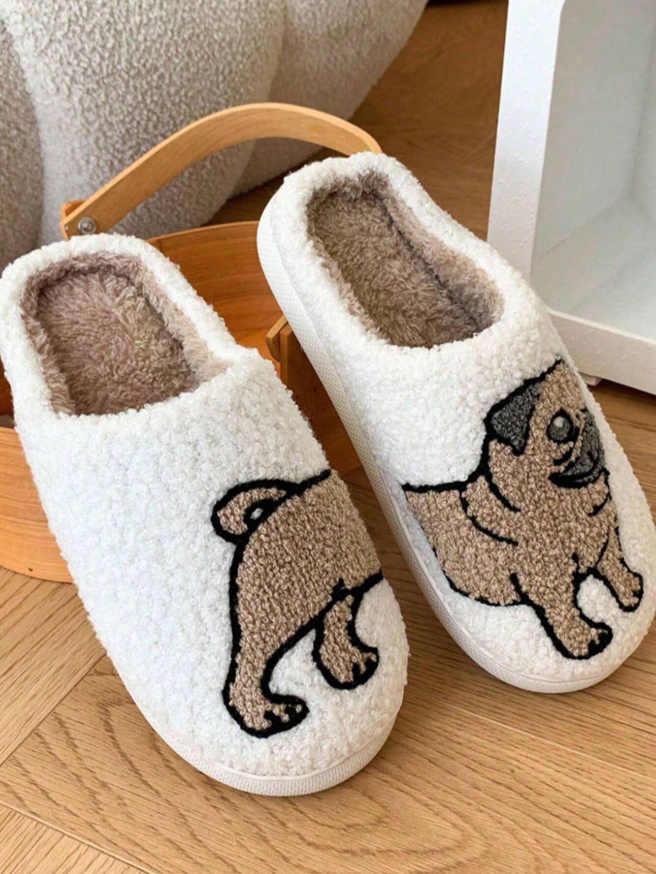 Couple Pug Embroidery Plush Sl – Embroidery Garments Bewertung und Preis