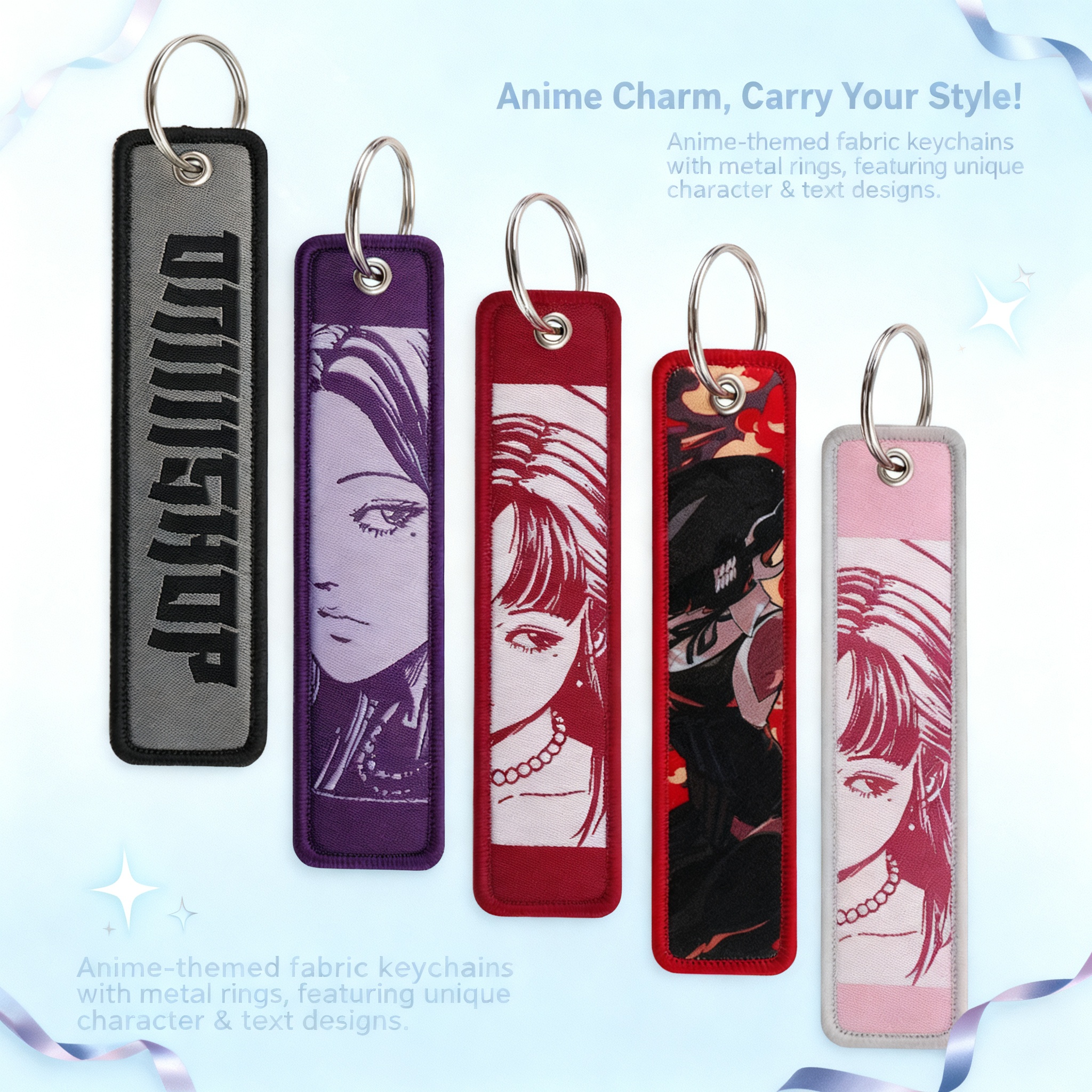 Anime Girls Embroidery Key Fob – Embroidery Bag Bewertung und Preis
