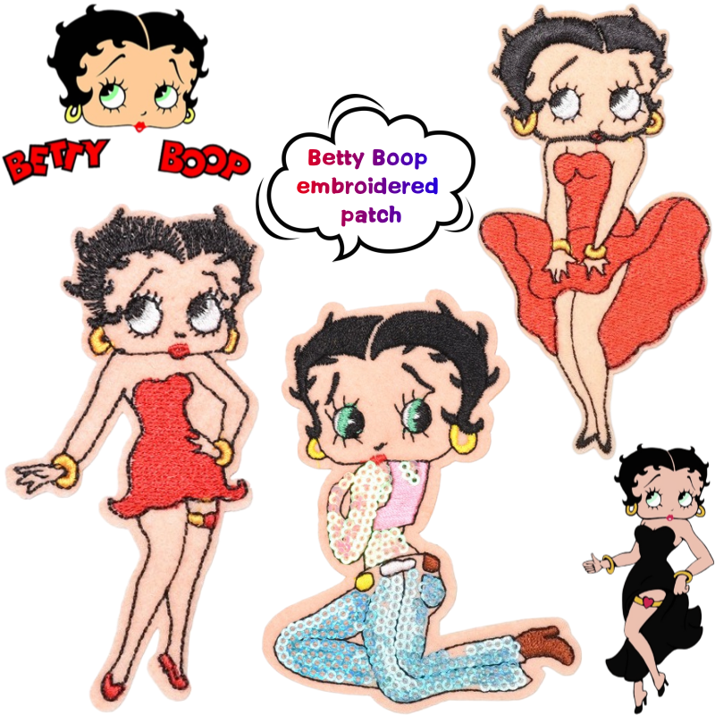 Betty Boop Patch High Color Va – Embroidery Kit Bewertung und Preis