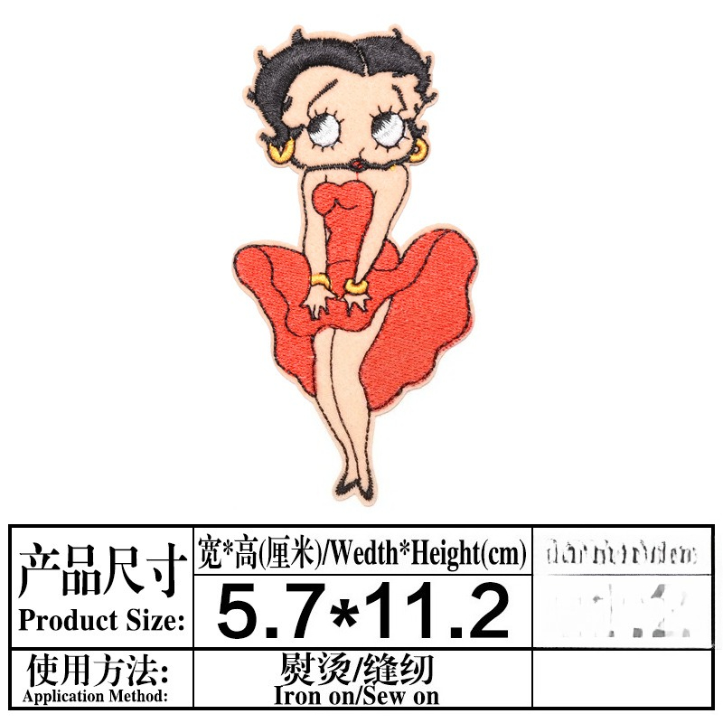 Betty Boop Patch High Color Va – Embroidery Kit Bewertung und Preis