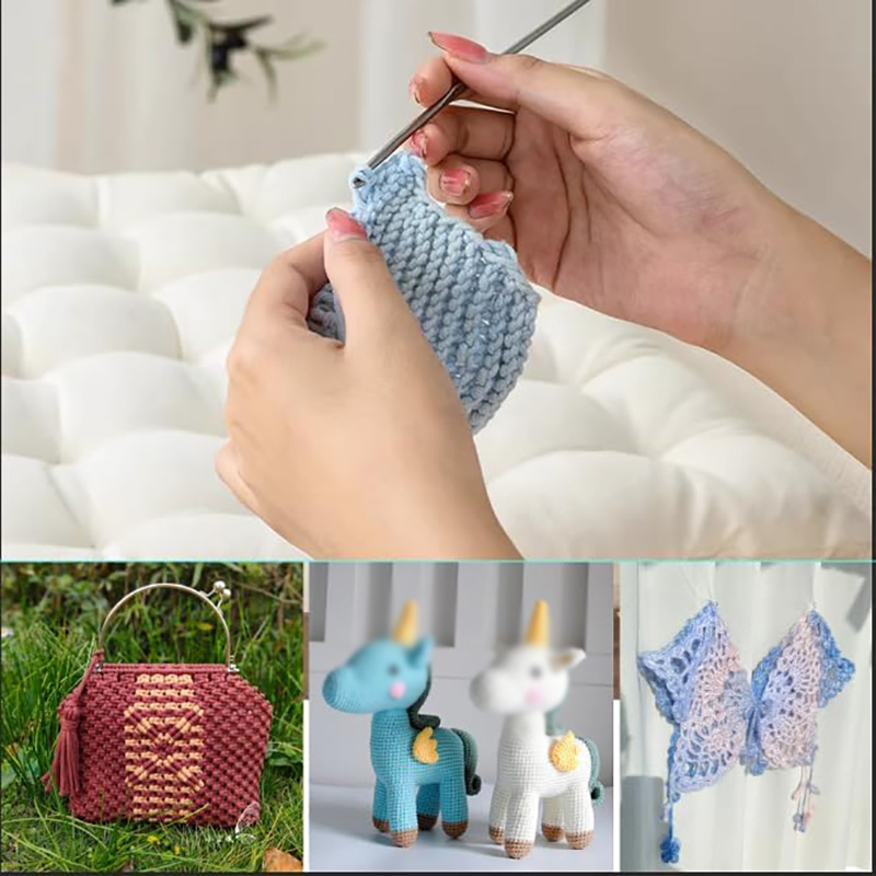 4 Pcs Stainless Steel Crochet  – Embroidery Needles Bewertung und Preis