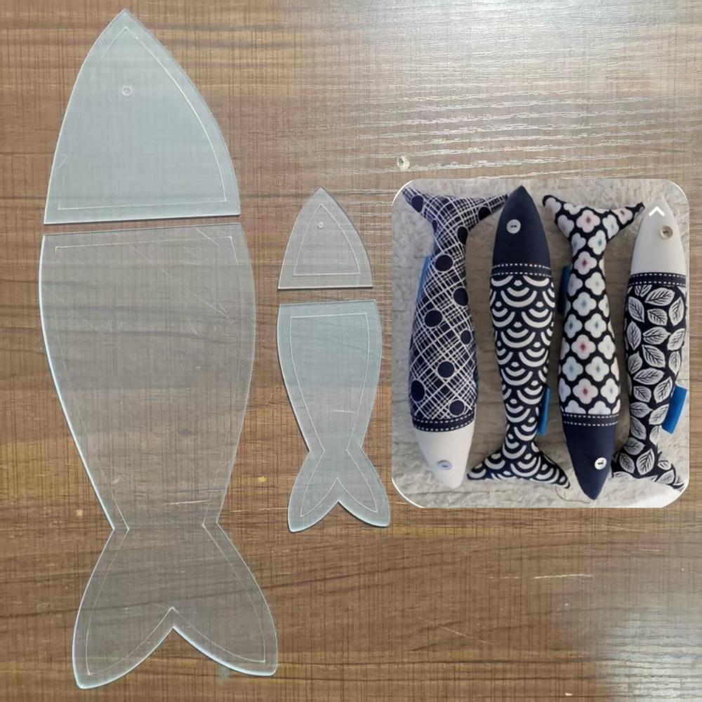 Fish Quilting Template Acrylic – Embroidery Fish Bewertung und Preis