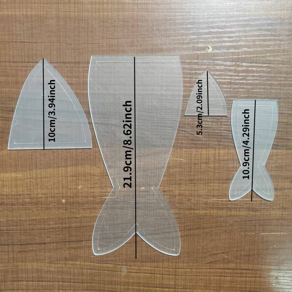 Fish Quilting Template Acrylic – Embroidery Fish Bewertung und Preis