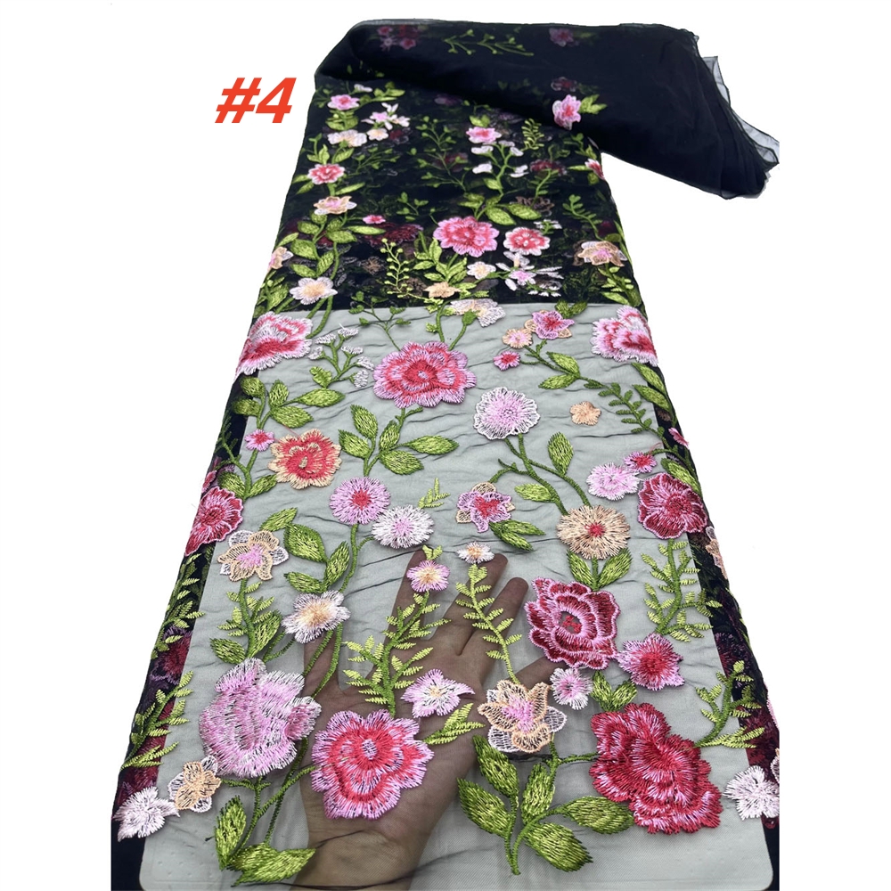 Wholesale French Luxury Mesh E – Embroidery Net Dress Bewertung und Preis