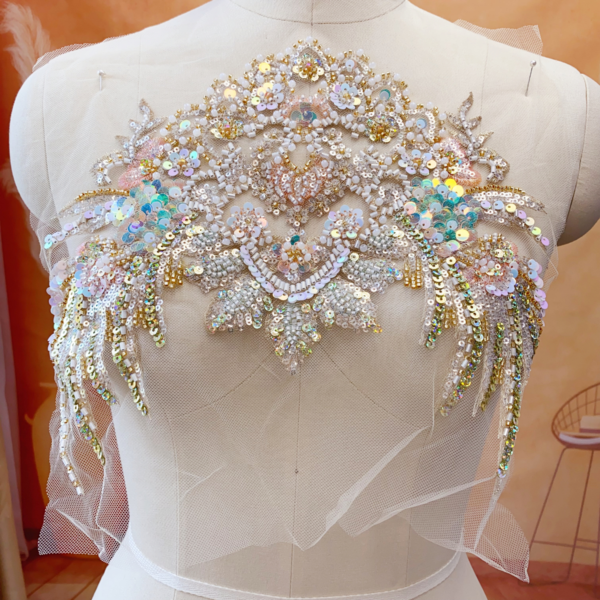 Champagne Gold Fish Scale Sequ – Embroidery Fish Bewertung und Preis