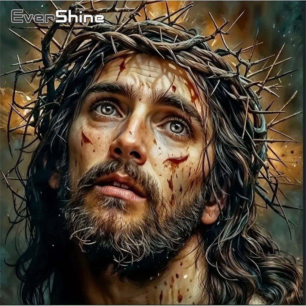 Evershine Jesus Diamond Embroi – Embroidery Jesus Bewertung und Preis