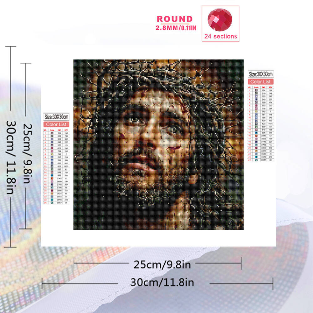 Evershine Jesus Diamond Embroi – Embroidery Jesus Bewertung und Preis