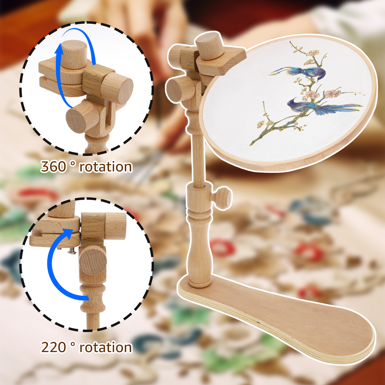 Embroidery Hoops Stand Adjusta – Embroidery Converter Bewertung und Preis