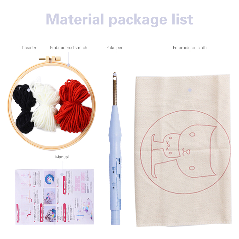 20x20cm Punch Needle Embroider – Embroidery Ideas Bewertung und Preis