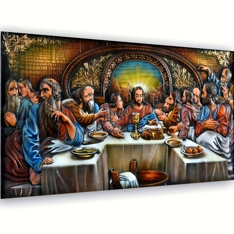 Lagre Size Famous Jesus Last S – Embroidery Jesus Bewertung und Preis