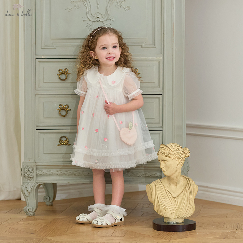 Dave Bella Girls Baby Mesh Pri – Embroidery Net Dress Bewertung und Preis
