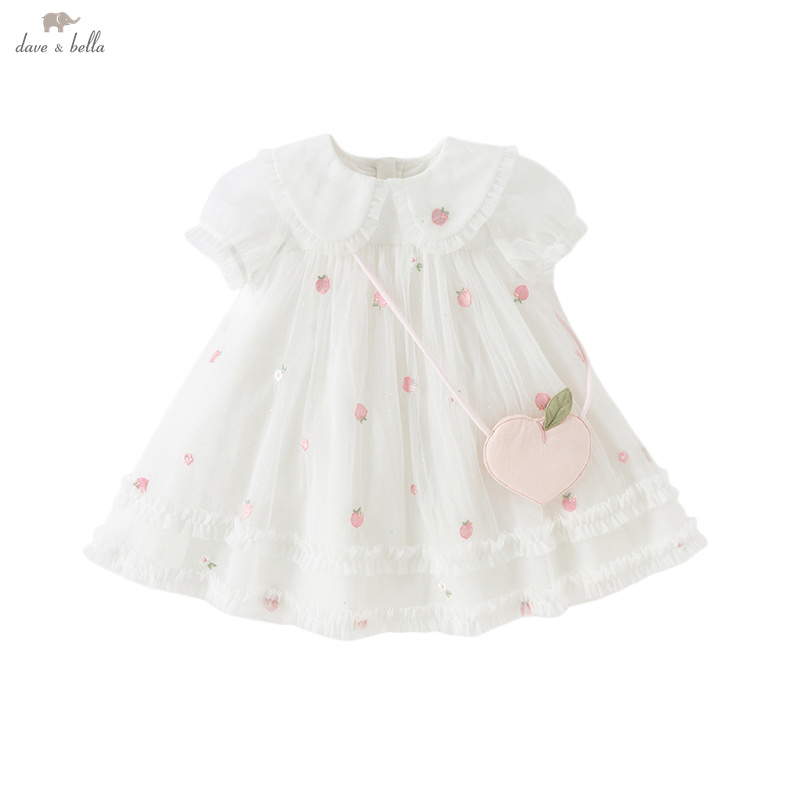 Dave Bella Girls Baby Mesh Pri – Embroidery Net Dress Bewertung und Preis