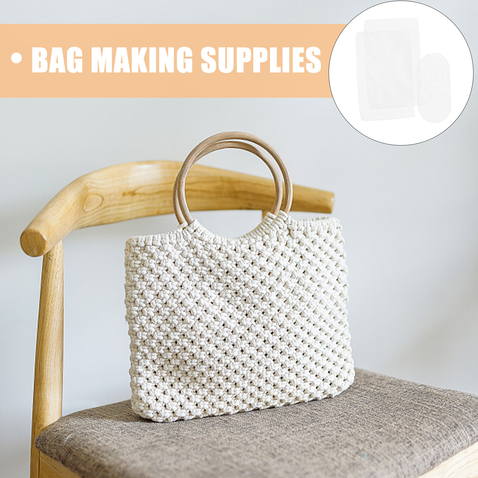 1Set DIY Bag Mesh Sheet Plasti – Embroidery Bag Bewertung und Preis