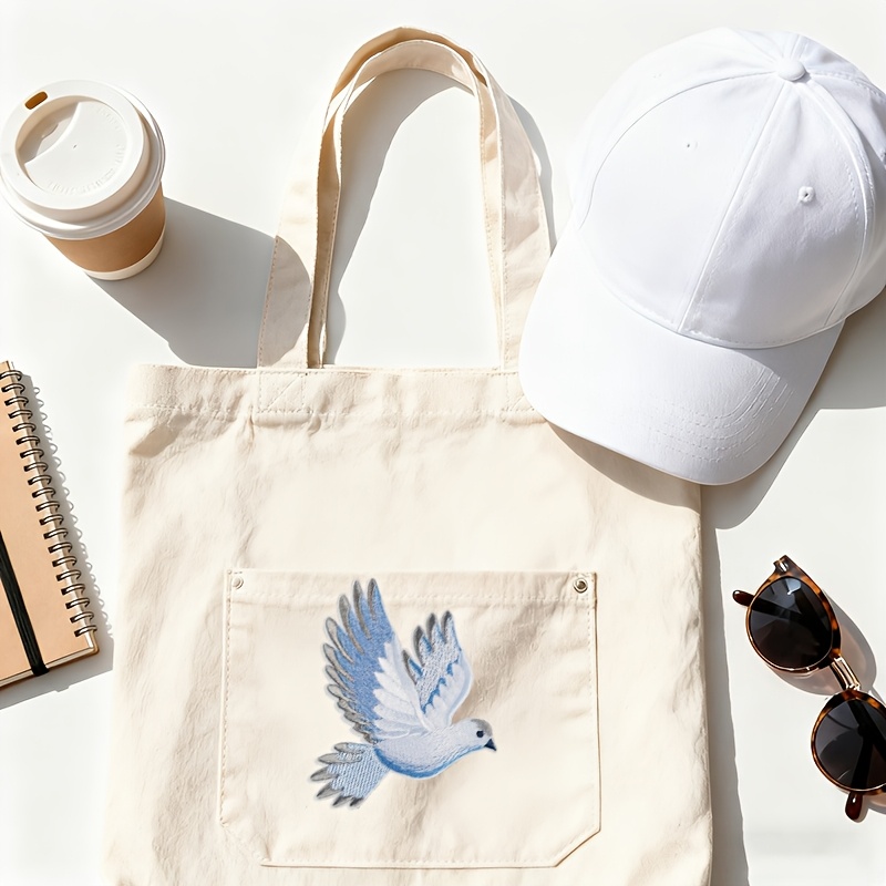 1pc blue-white gradient dove e – Embroidery Meaning Bewertung und Preis