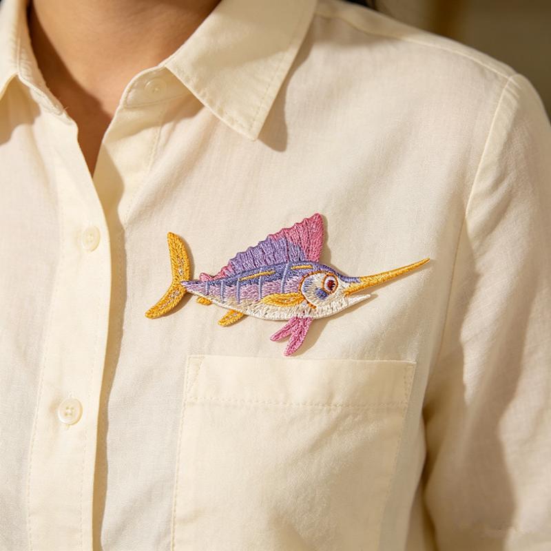Dolphin Jellyfish Summer Sea F – Embroidery Fish Bewertung und Preis