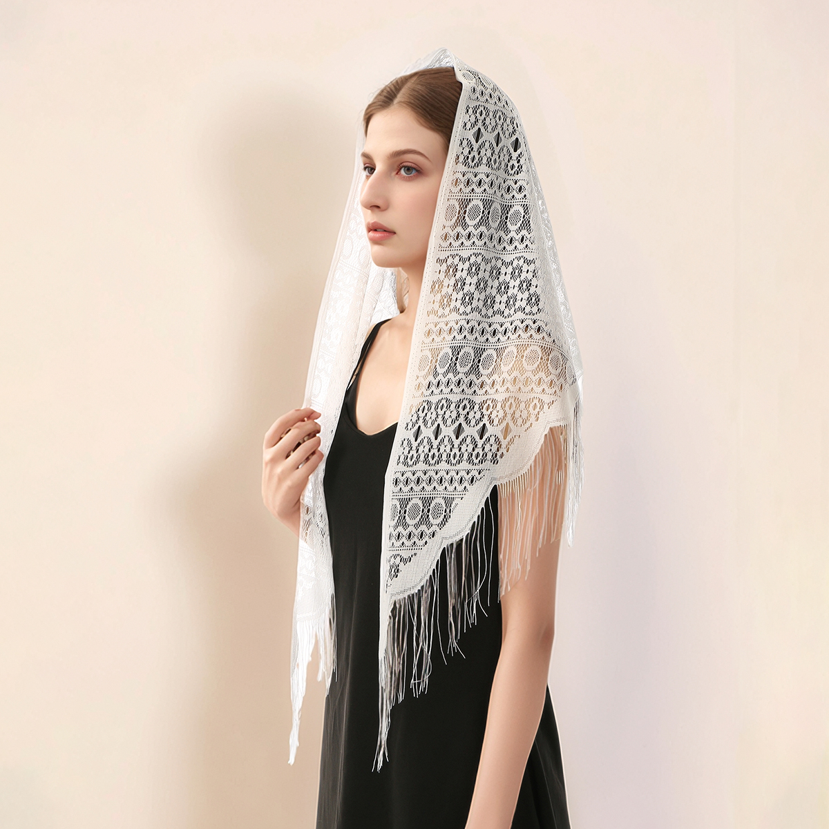 Fashion Lace Embroidery Triang – Embroidery Hijab Bewertung und Preis