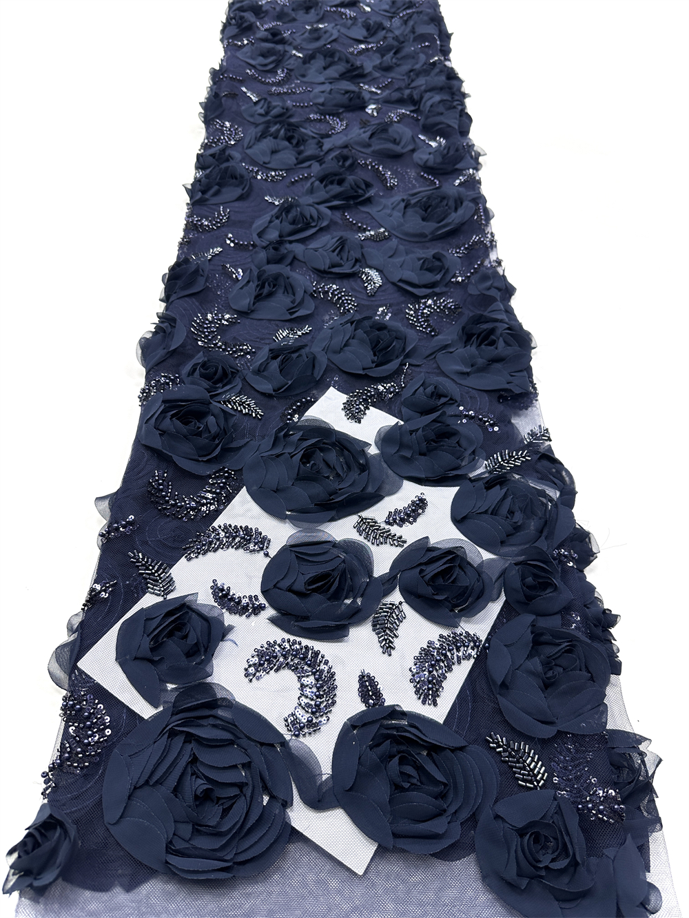 High quality,Beads With 3D Flo – Embroidery Net Dress Bewertung und Preis