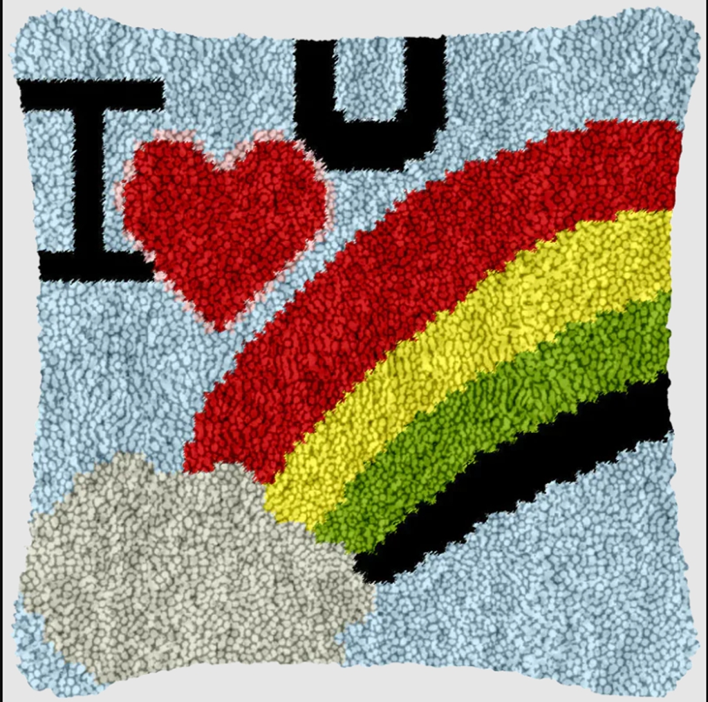 LOVE Pattern Cushion Smyrna Bu – Embroidery Meaning Bewertung und Preis