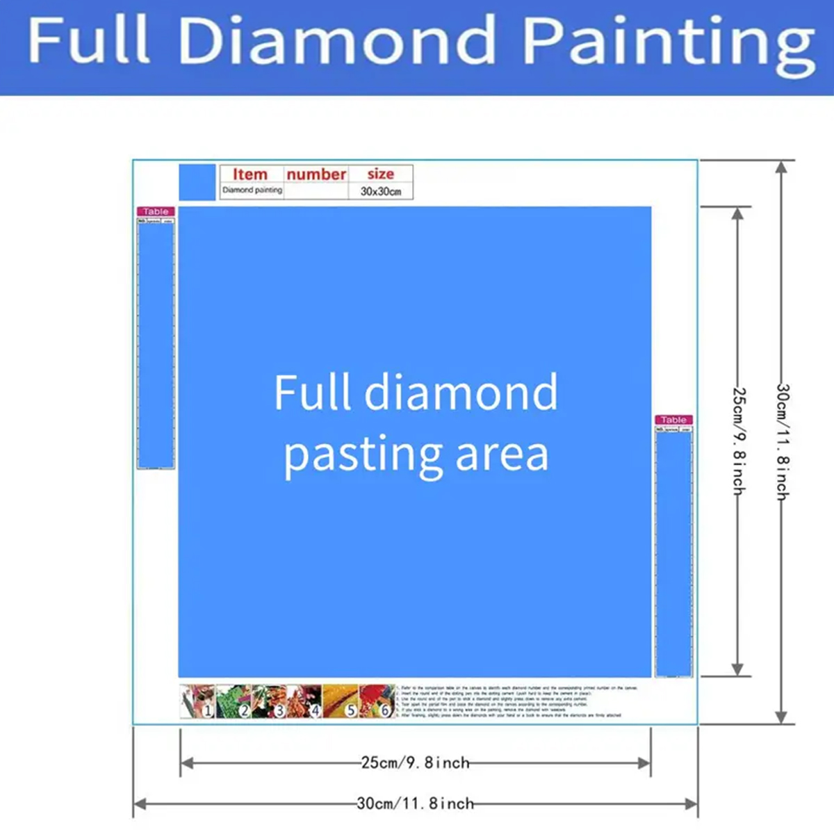 5D Diamond Painting Set, Color – Embroidery Ideas Bewertung und Preis