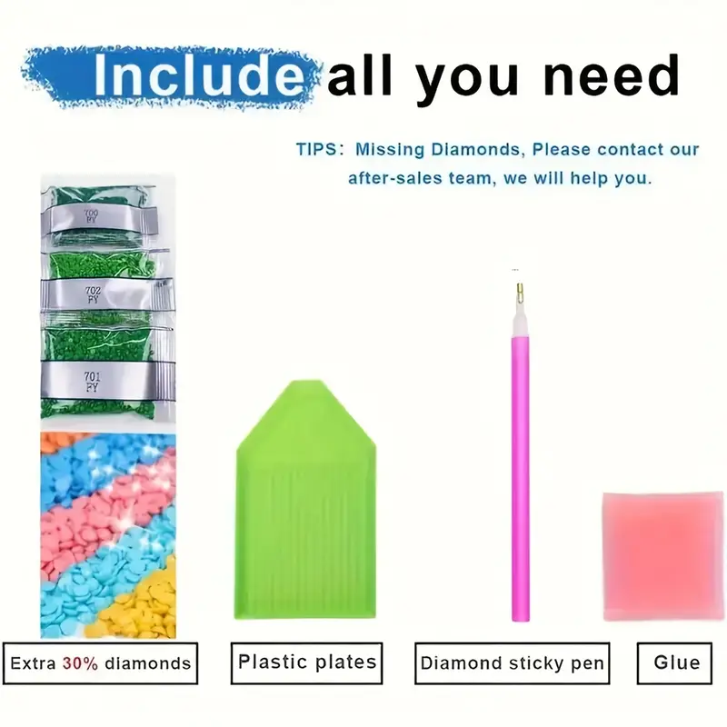 5D Diamond Painting Set, Color – Embroidery Ideas Bewertung und Preis