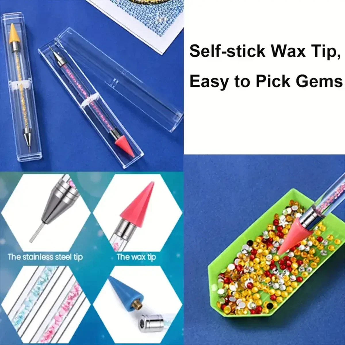 Waxless Diamond Painting Tool, – Embroidery Art Bewertung und Preis