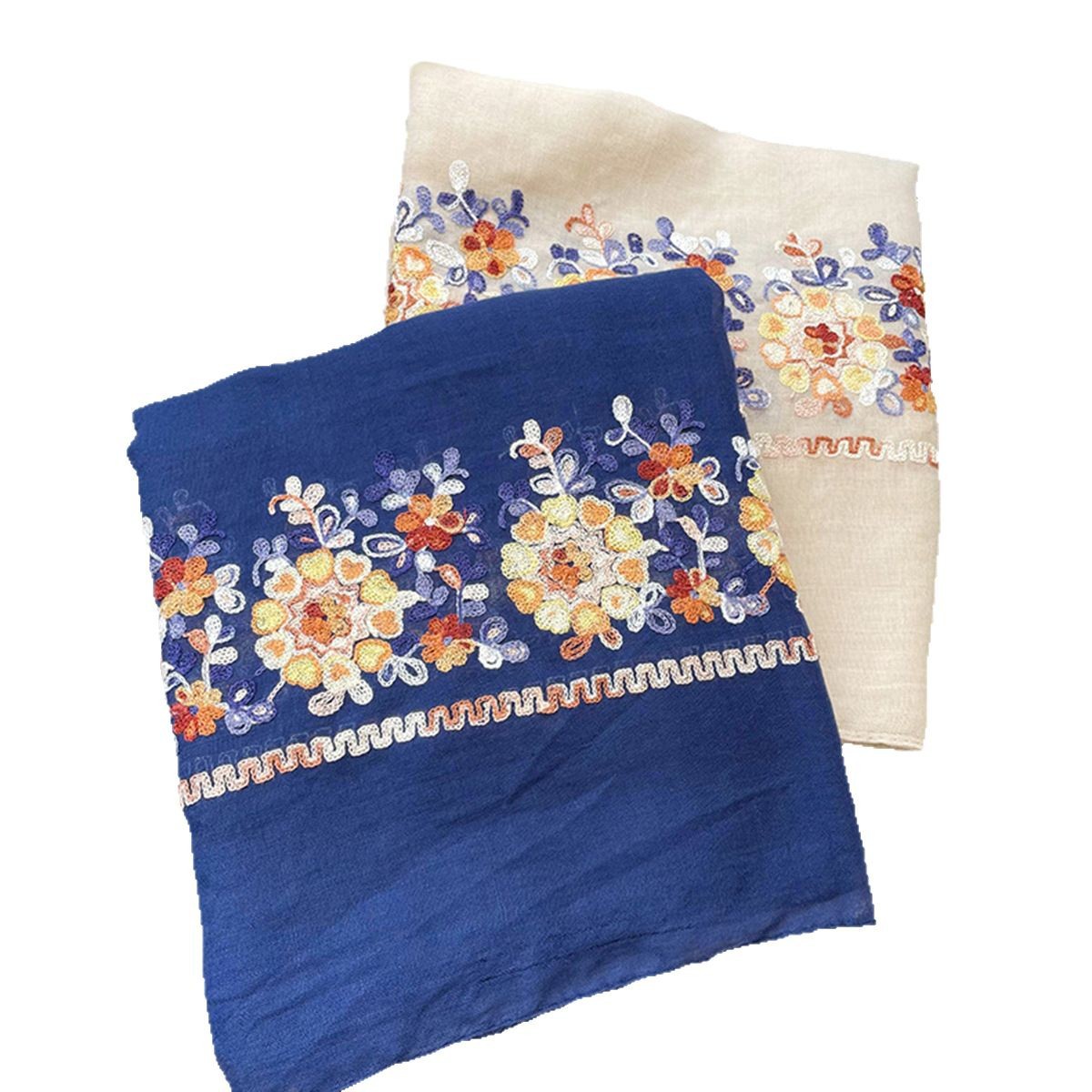 2025 New Soft Cotton Hijab Sca – Embroidery Hijab Bewertung und Preis