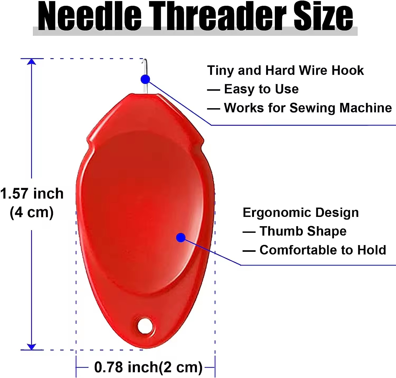 10pcs/lot DIY Threader Elderly – Embroidery Converter Bewertung und Preis