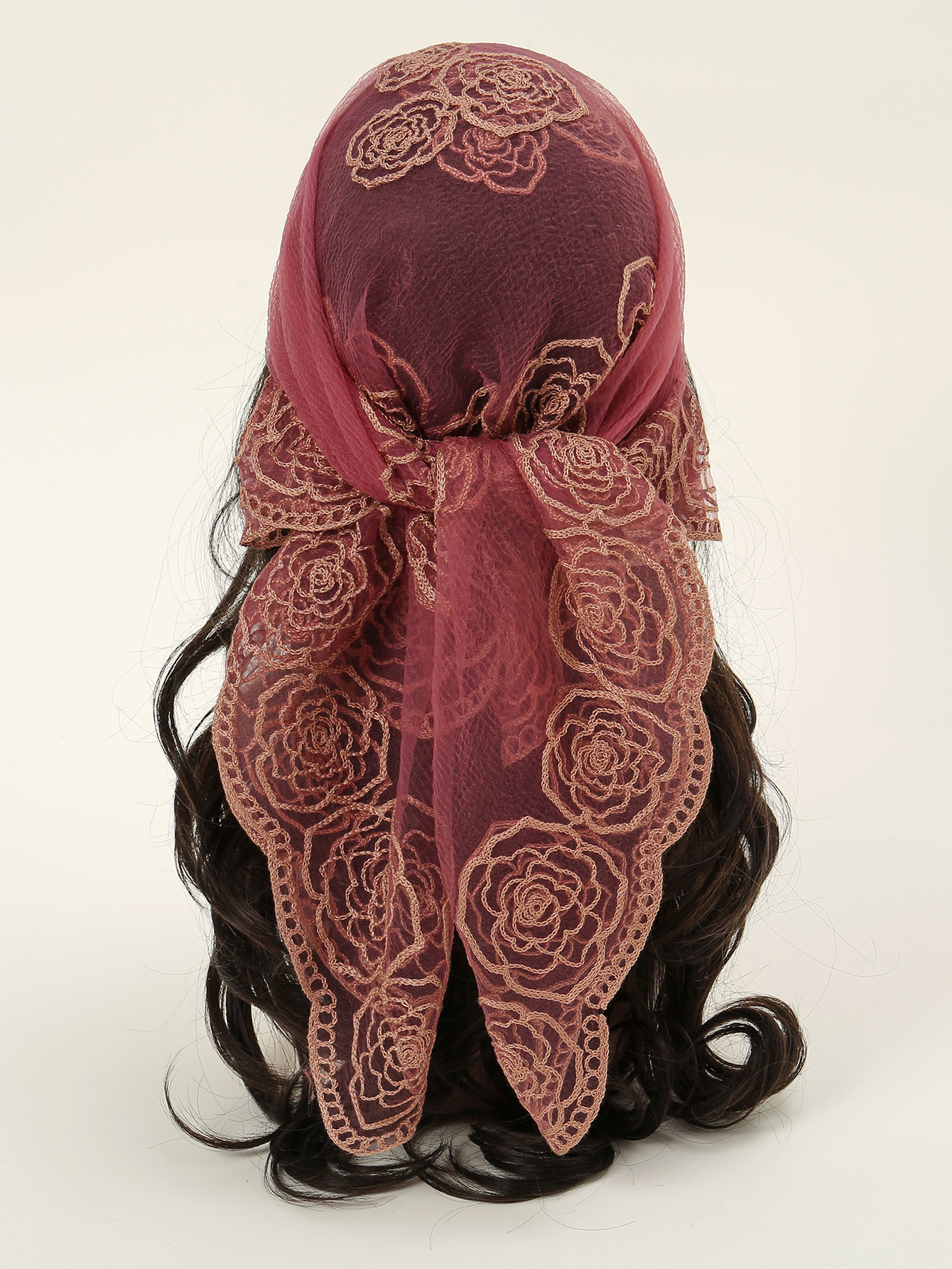 80*80cm Lace Square Bandanas S – Embroidery Hijab Bewertung und Preis